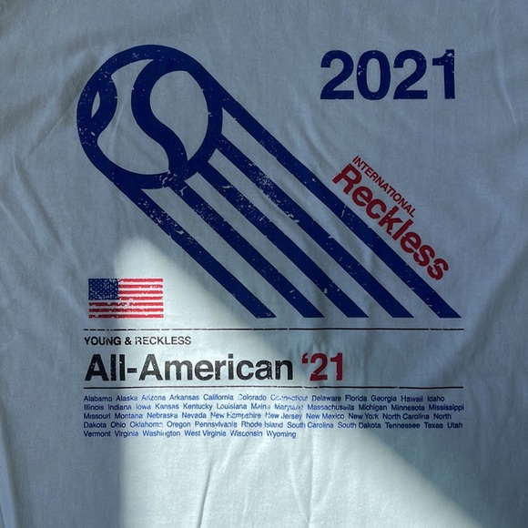 PACSUN Young and Reckless T-shirt - Picture 2 of 4